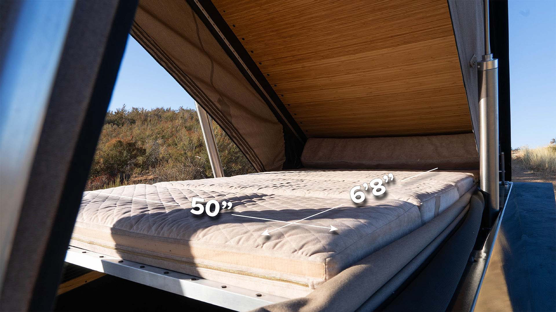 Murphy Style Bed in Down Position